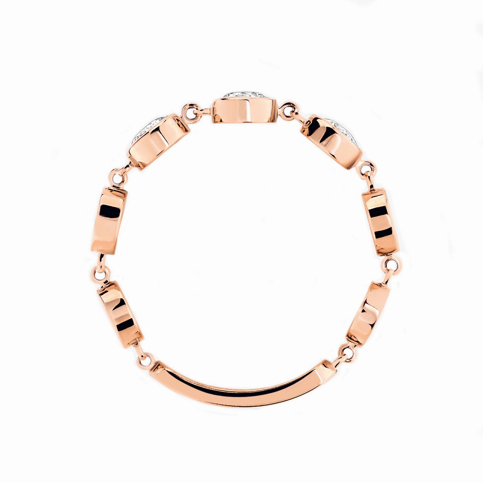 Messika D-Vibes 18ct Rose Gold Diamond Ring
