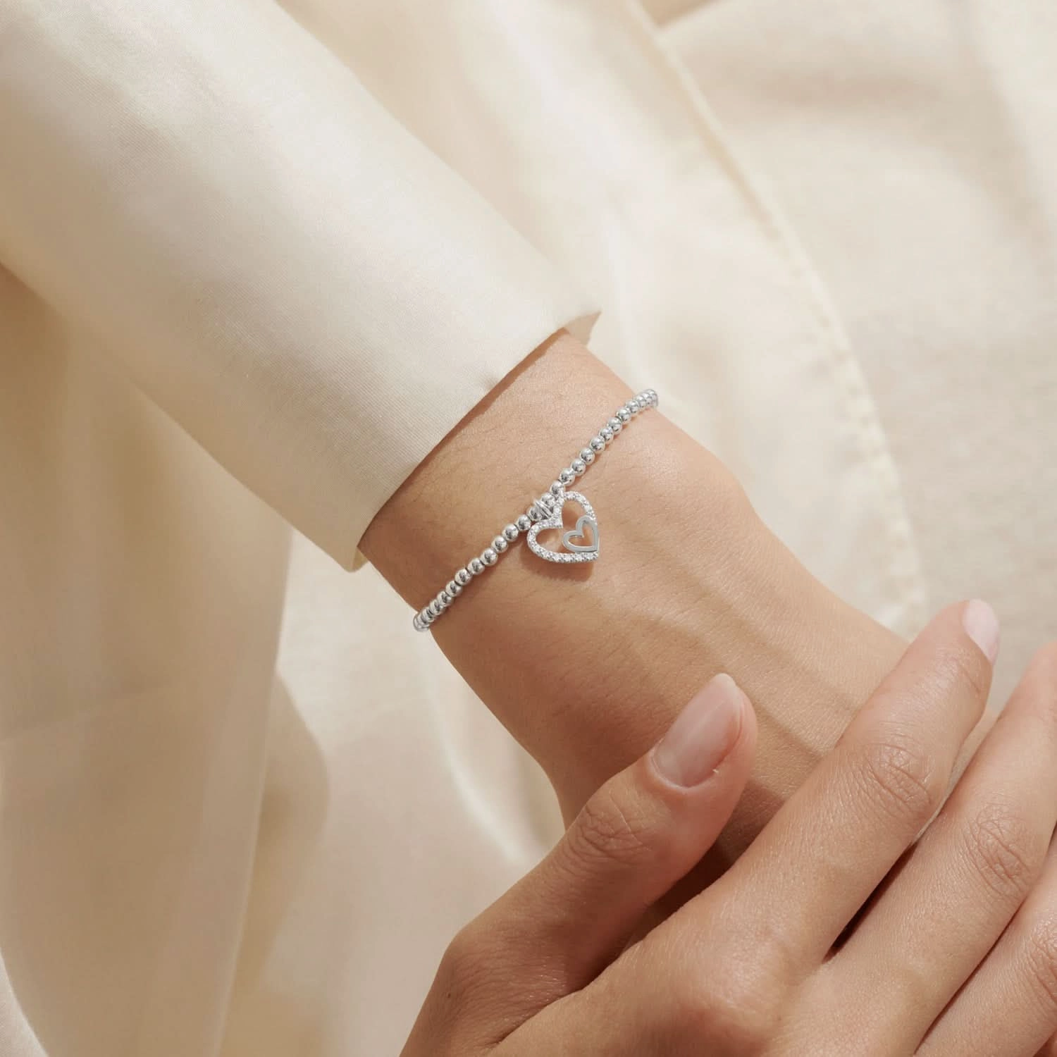 Mother's Day A Little Happy Mother's Day Silver Plated Bracelet 8507