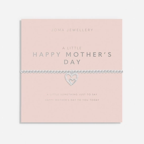 Mother's Day A Little Happy Mother's Day Silver Plated Bracelet 8507