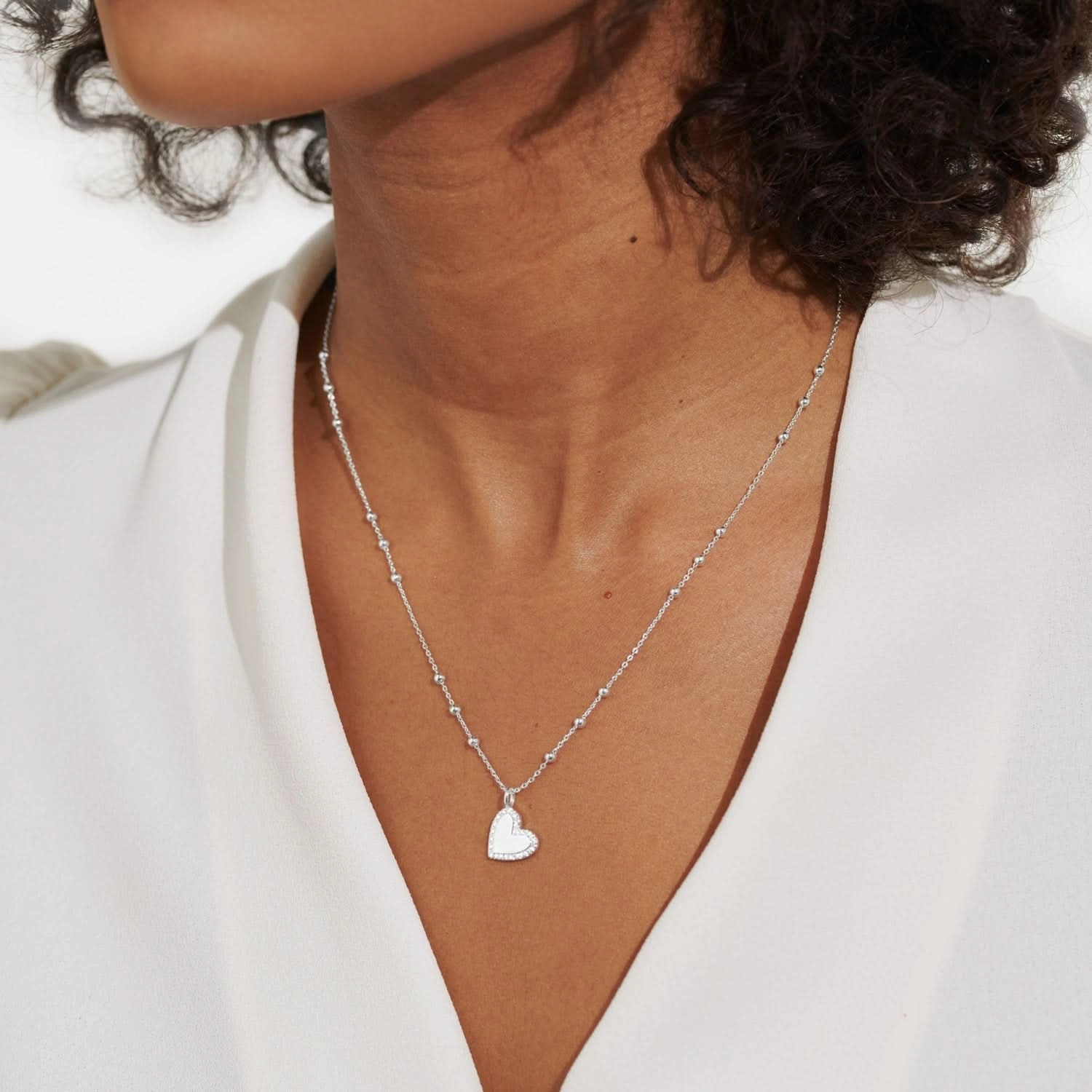 Mother's Day A Little Just For You Mum Silver Plated Necklace 8587
