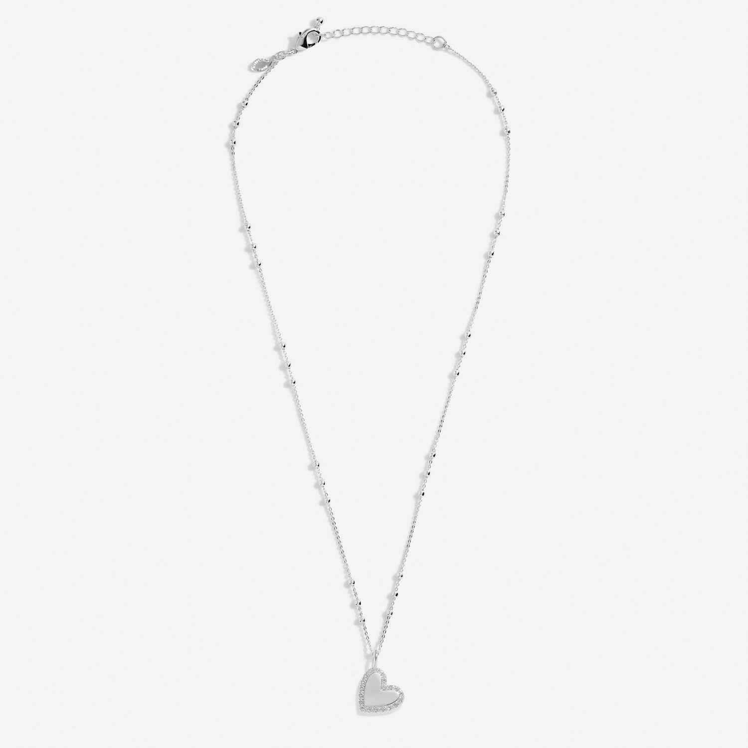 Mother's Day A Little Just For You Mum Silver Plated Necklace 8587