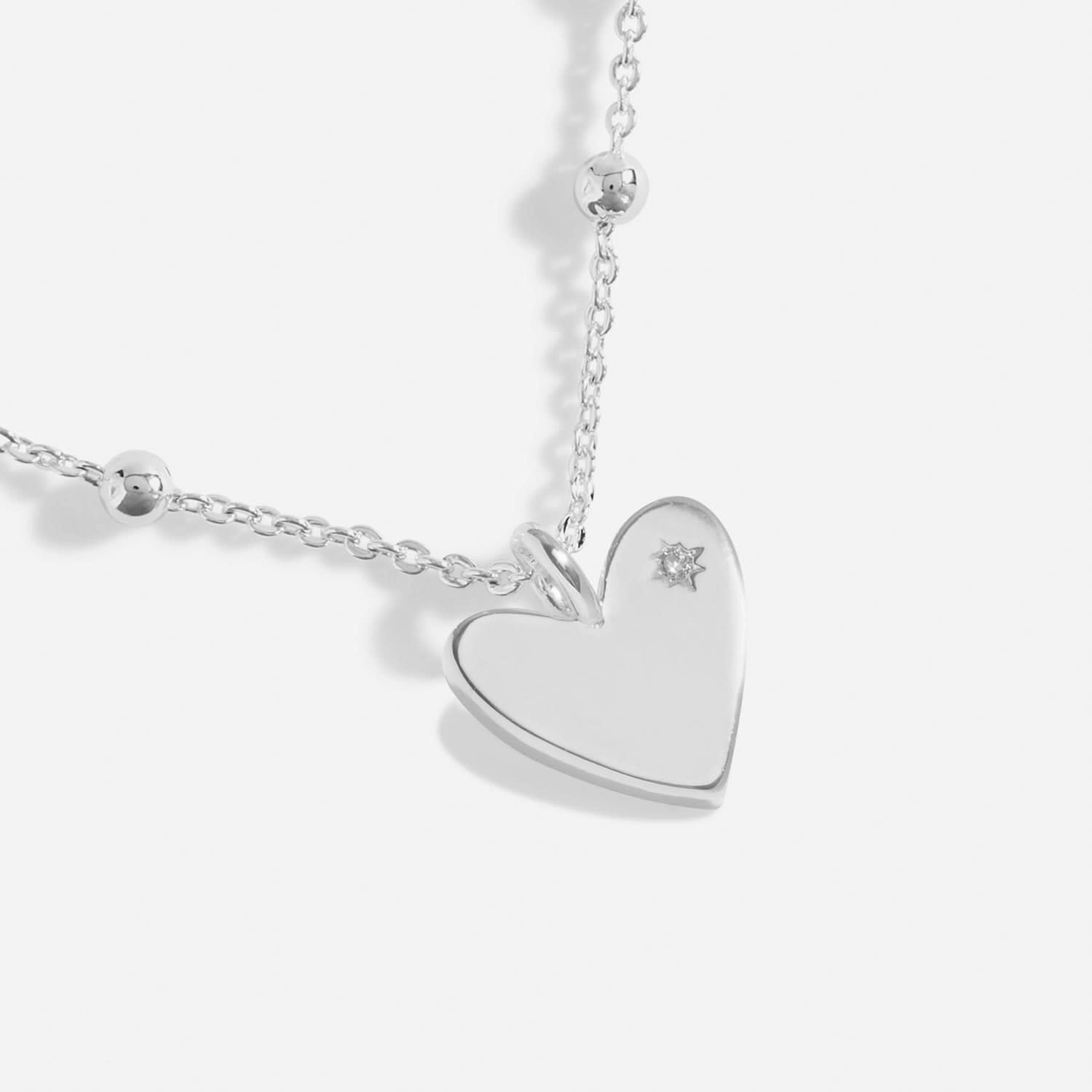 Mother's Day A Little Love You Mum Silver Plated Necklace 8583