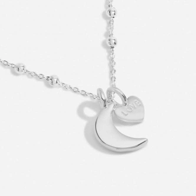 Mother's Day A Little Love You To the Moon Back Mum Silver Plated Necklace 6930
