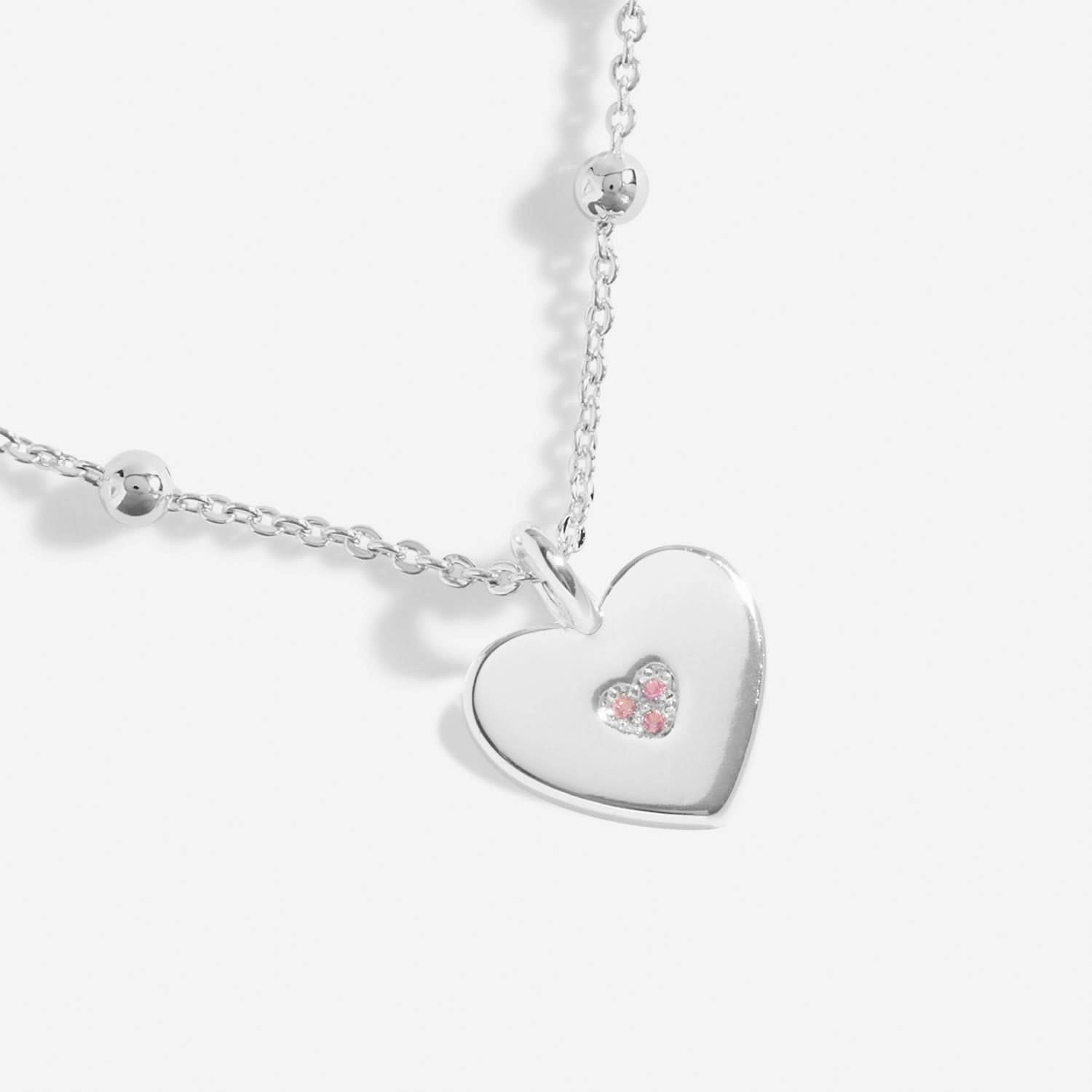 Mother's Day A Little Mother And Daughter Silver Plated Necklace 8585