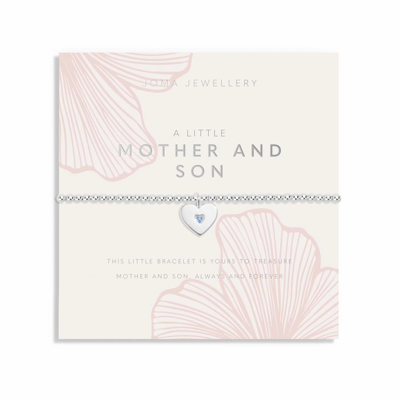 Mother's Day A Little Mother And Son Silver Plated Bracelet 8517