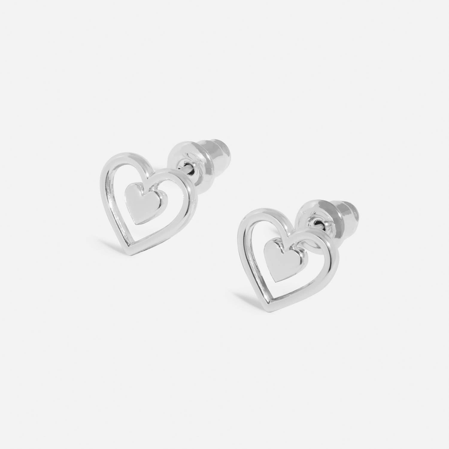 Mother's Day From the Heart Happy Mother's Day Silver Plated Earrings 8570