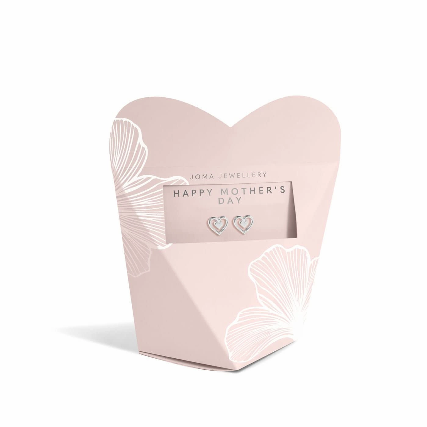 Mother's Day From the Heart Happy Mother's Day Silver Plated Earrings 8570