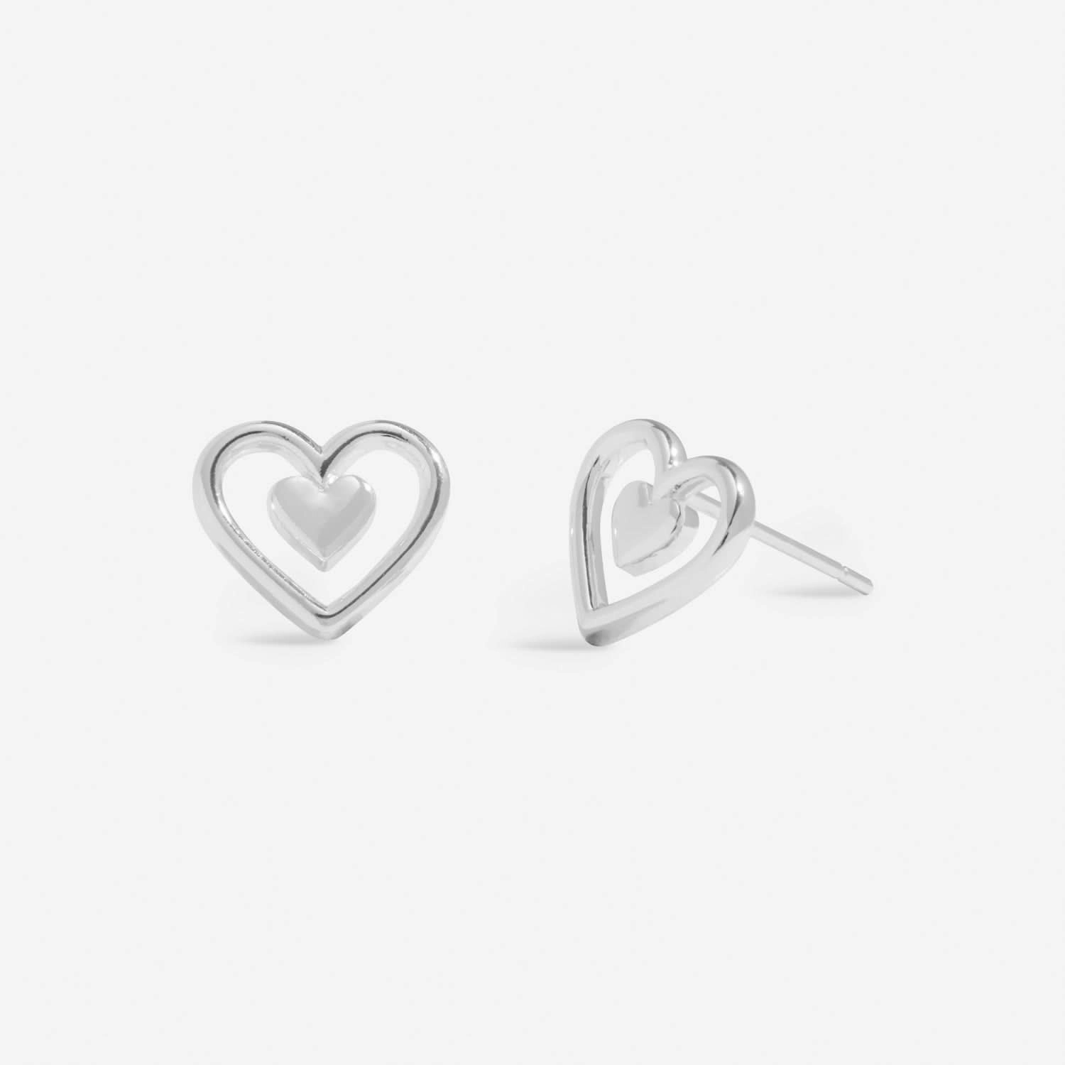 Mother's Day From the Heart Happy Mother's Day Silver Plated Earrings 8570