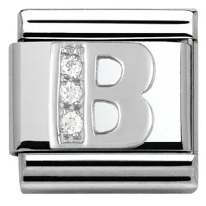 Nomination Charm Composable Classic Alphabet B Steel