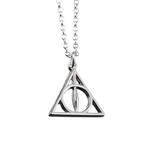 Official Harry Potter Sterling Silver Deathly Hallows Necklace