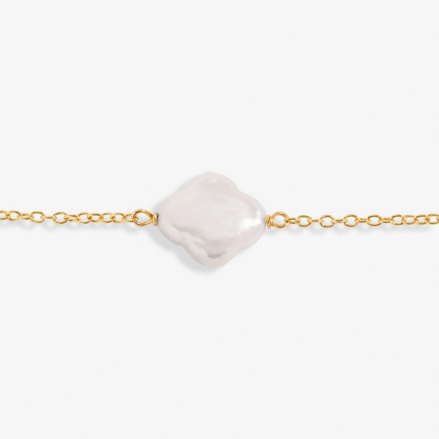 Pearl Clover Gold Plated Anklet 8531
