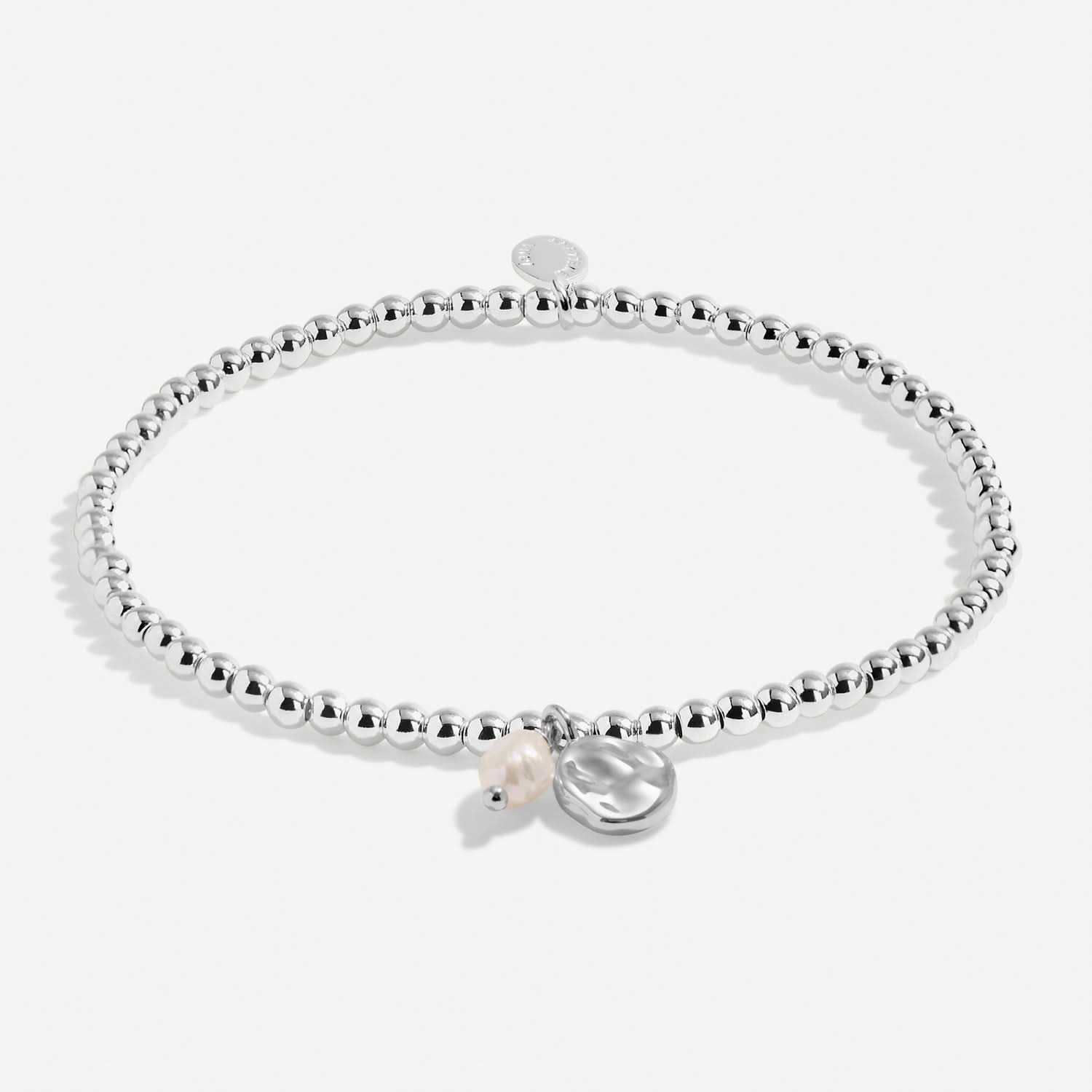 Pearl Silver Plated Anklet 8625