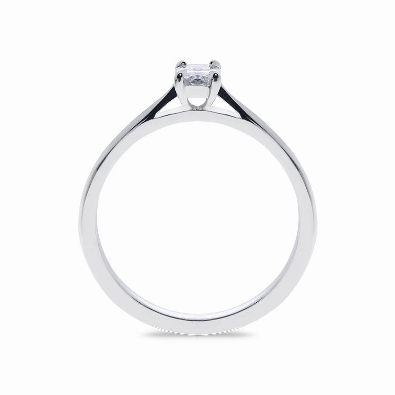 Phoenix Cut 18ct White Gold 0.31ct Diamond Solitaire Ring
