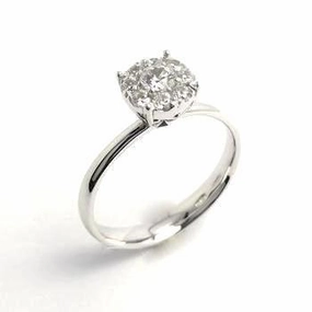 Ponte Vecchio Artemide 18ct White Gold 0.20ct Diamond Ring