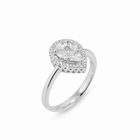 Ponte Vecchio Benvenuto 18ct White Gold 0.66ct Diamond Ring