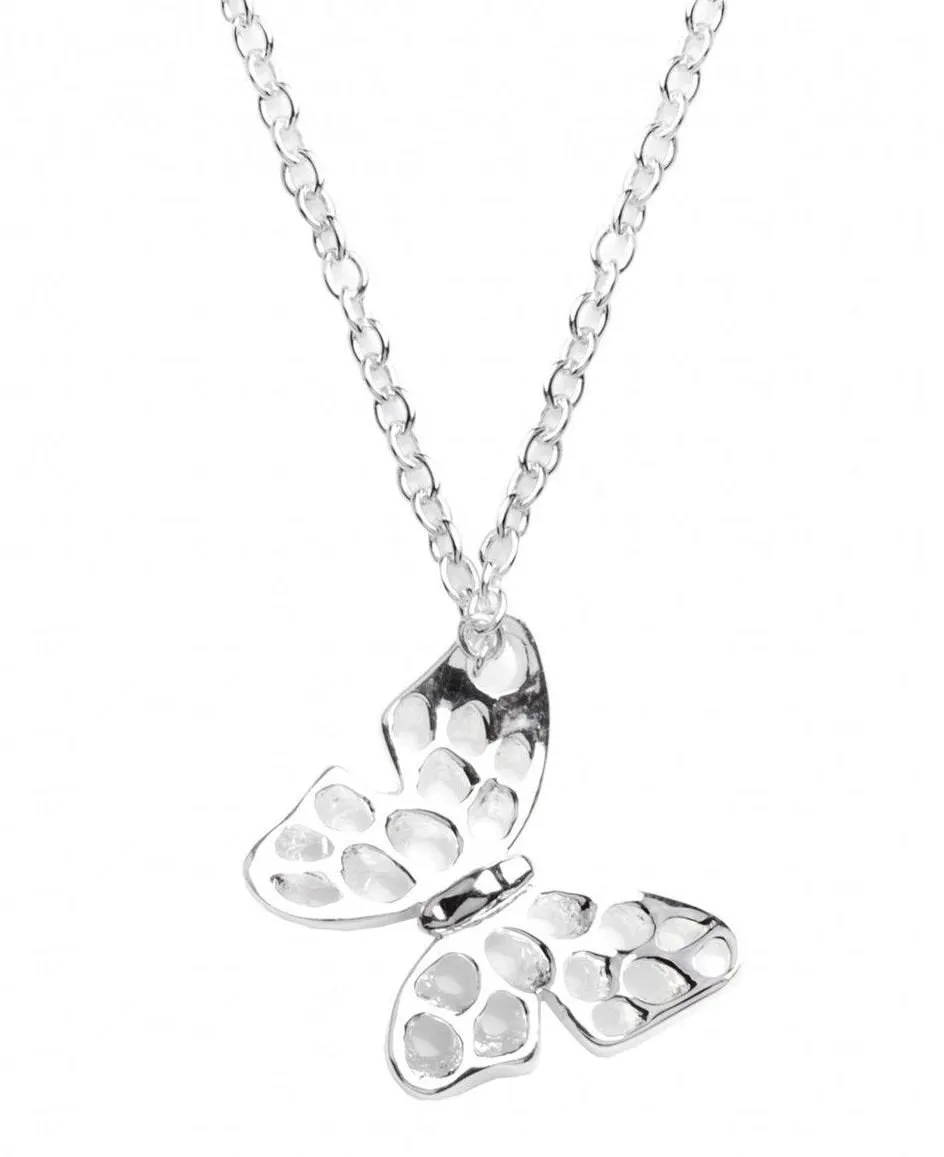 Rachel Galley Flutter Sterling Silver Small Necklace