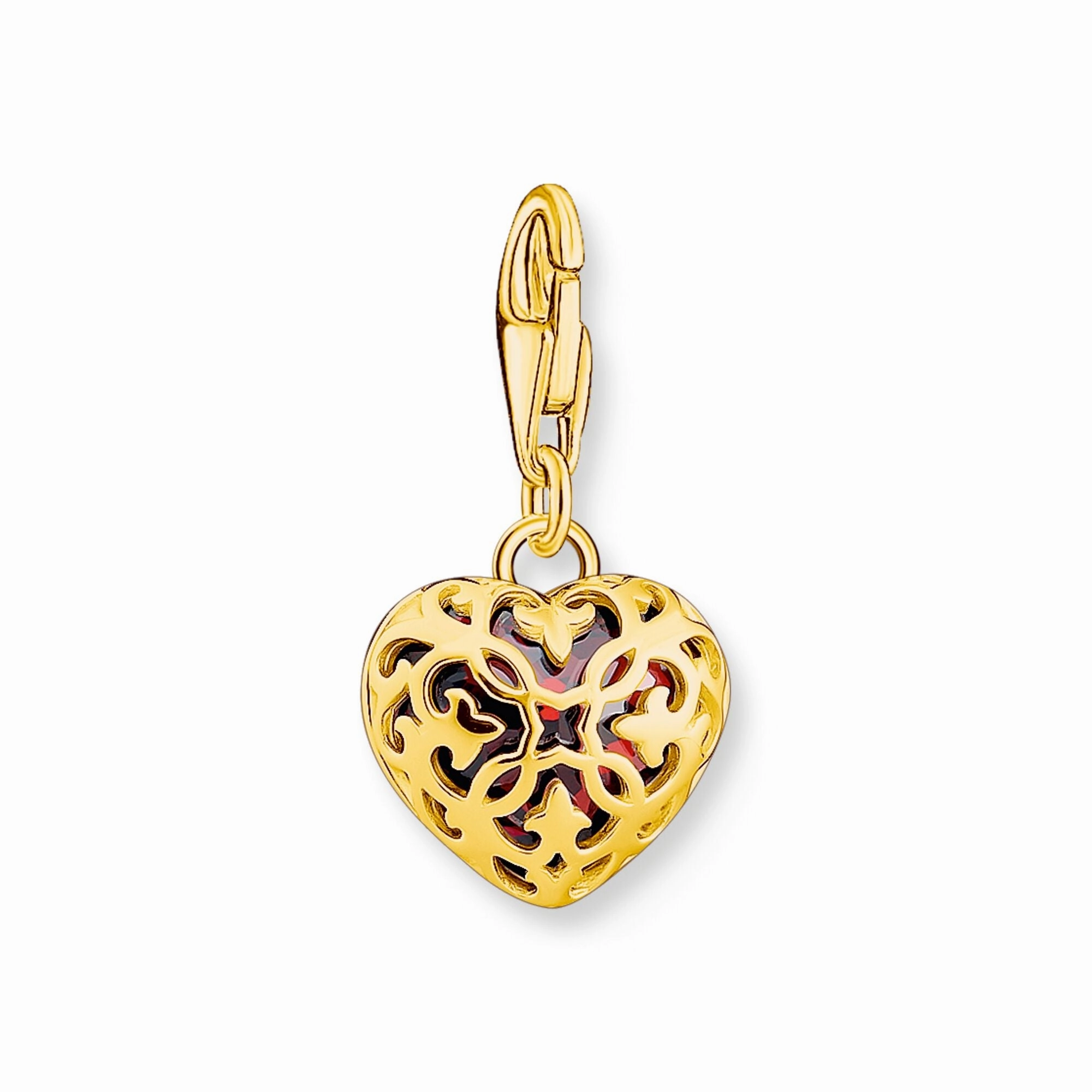 Red heart charm