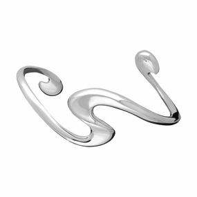 Sarah Jordan Sterling Silver Surf Bangle