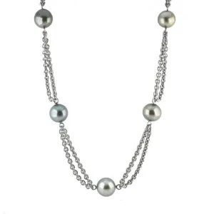 Schoeffel Catwalk Sterling Silver Pearl Necklace