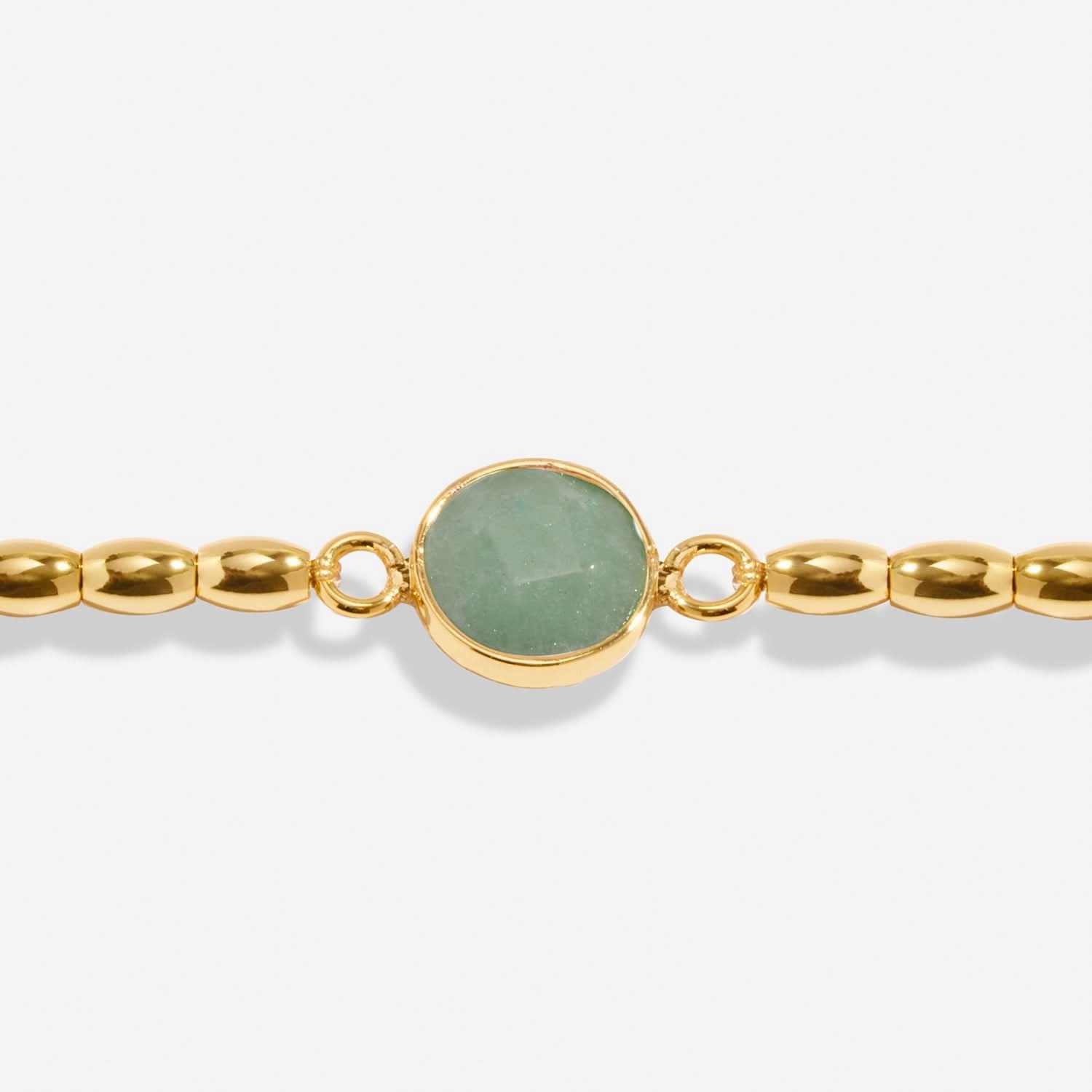 Serenity Stones Aventurine Gold Plated Bracelet 8439