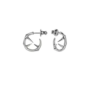Shaun Leane Blackthorn Sterling Silver Mini Hoop Earrings