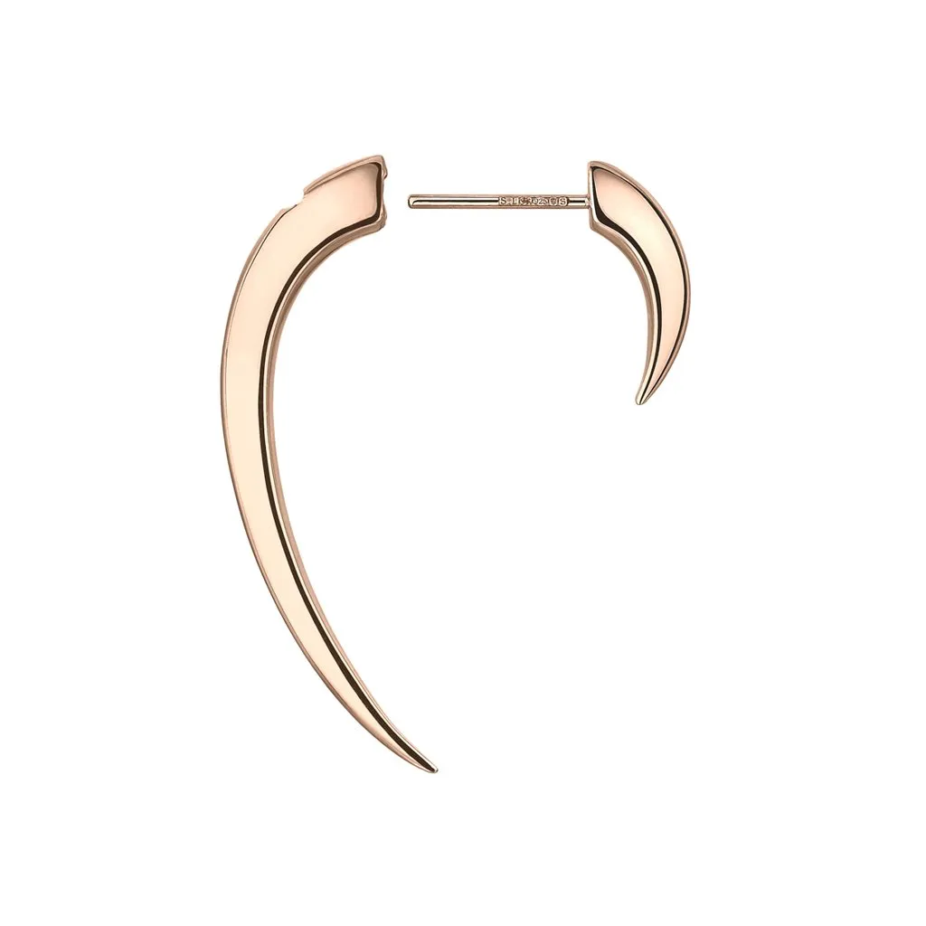 Shaun Leane Hook 18ct Rose Gold Plated Sterling Silver Size 2 Earrings D