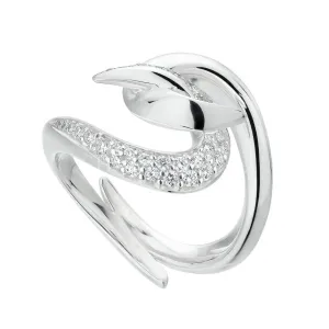 Shaun Leane Hook Sterling Silver 0.15ct Diamond Ring