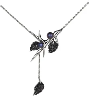 Shaun Leane Pendant Lariat with Silver Chain
