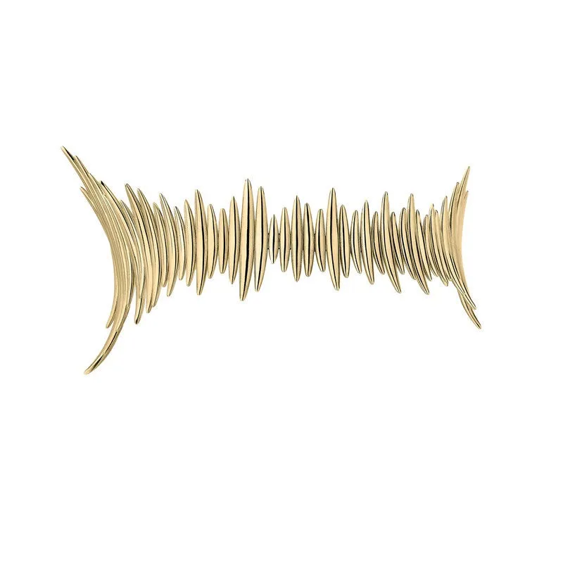 Shaun Leane Quill 18ct Yellow Gold Plated Sterling Silver Multi Choker