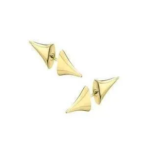 Shaun Leane Rose Thorn 18ct Yellow Gold Plated Sterling Silver Medium Bar Earrings