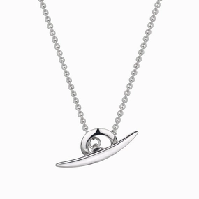 Shaun Leane Arc Sterling Silver T-Bar Necklace