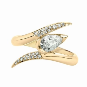Shaun Leane Entwined 18ct Yellow Gold 0.64ct Diamond Ariana Engagement Ring