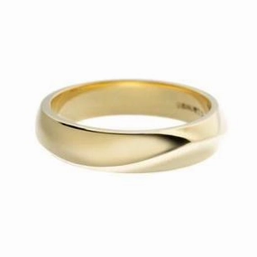 Shaun Leane Entwined 18ct Yellow Gold Wide Vine Wedding Ring