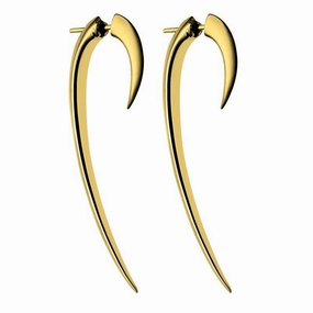 Shaun Leane Hook 18ct Yellow Gold Plated Sterling Silver Size 2 Earrings
