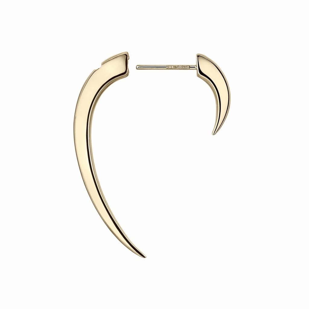 Shaun Leane Hook 18ct Yellow Gold Plated Sterling Silver Size 2 Earrings