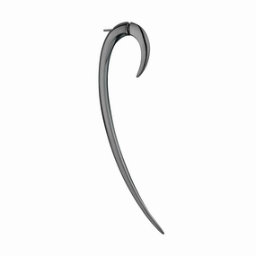 Shaun Leane Hook Single Sterling Silver Black Rhodium Size 3 Earring