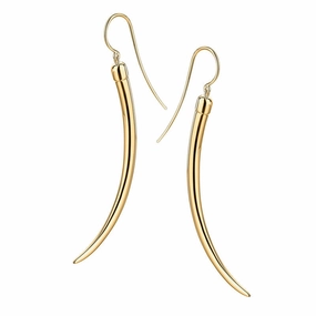 Shaun Leane No. 1 18ct Yellow Gold Plated Sterling Silver Large Drop Earrings