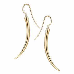 Shaun Leane No. 1 18ct Yellow Gold Plated Sterling Silver Medium Drop Earrings