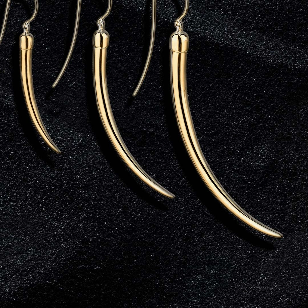 Shaun Leane No. 1 18ct Yellow Gold Plated Sterling Silver Medium Drop Earrings