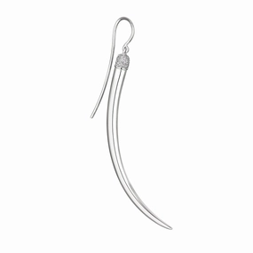 Shaun Leane No.1 Single Sterling Silver Diamond Long Earring