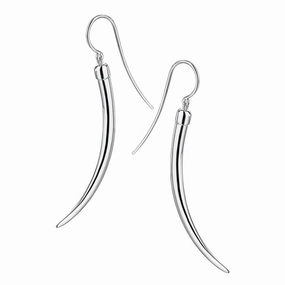 Shaun Leane No. 1 Sterling Silver Medium Drop Earrings