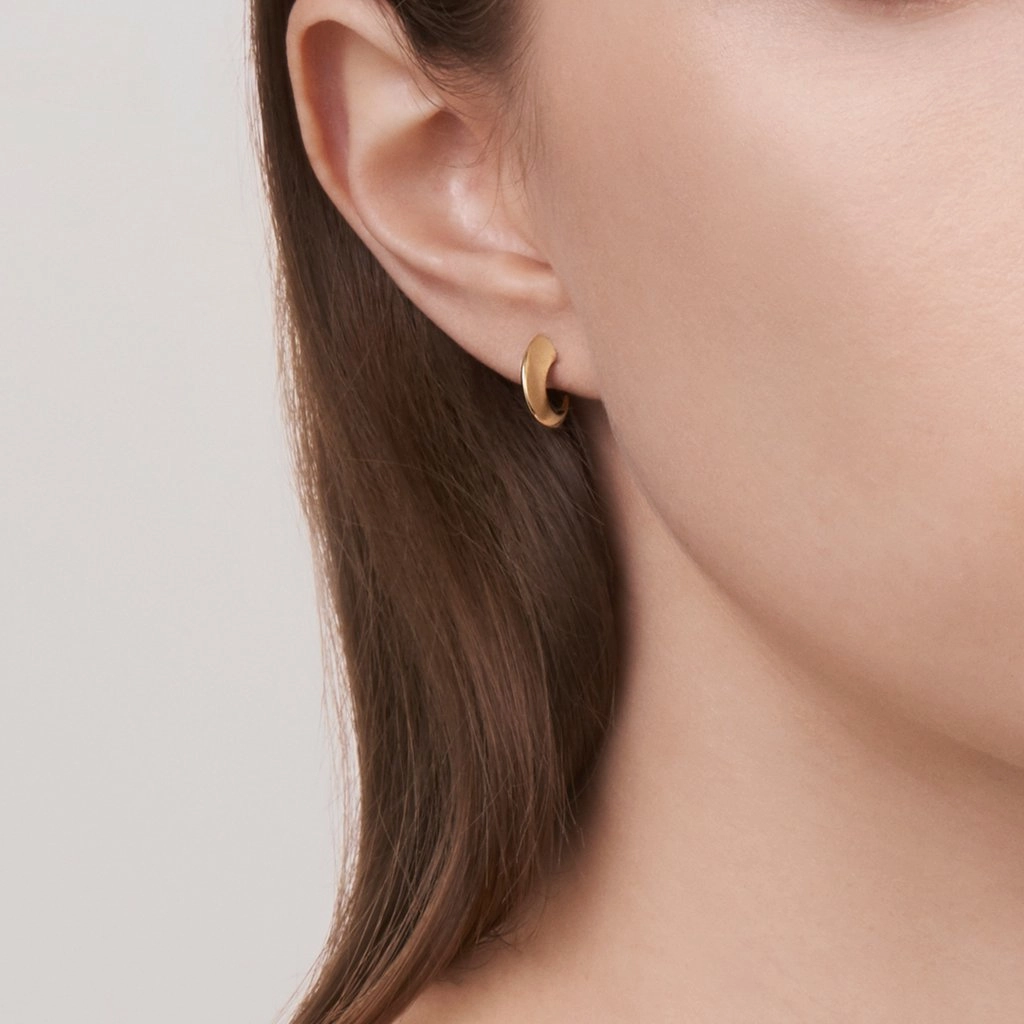 Shaun Leane Sabre 18ct Yellow Gold Plated Sterling Silver Small Cat Claw Hoop Earrings