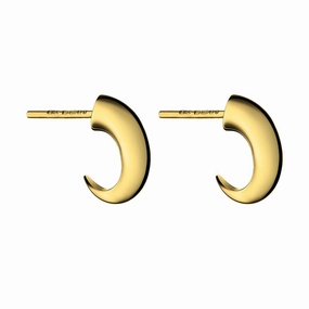 Shaun Leane Sabre 18ct Yellow Gold Plated Sterling Silver Small Cat Claw Hoop Earrings