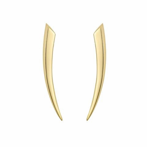 Shaun Leane Sabre 18ct Yellow Gold Small Earrings