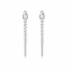 Shaun Leane Serpent Trace Sterling Silver Drop Earrings