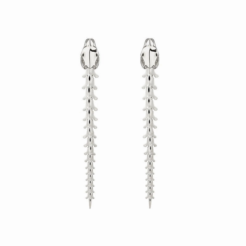 Shaun Leane Serpent Trace Sterling Silver Drop Earrings