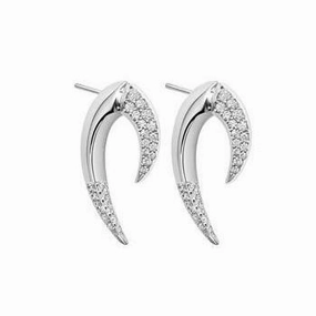 Shaun Leane Talon 18ct White Gold 0.90ct Diamond Large Earrings