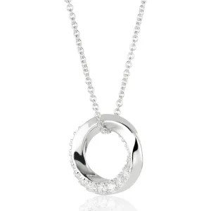 Sif Jakobs Ferrara Sterling Silver White Zirconia Pendant