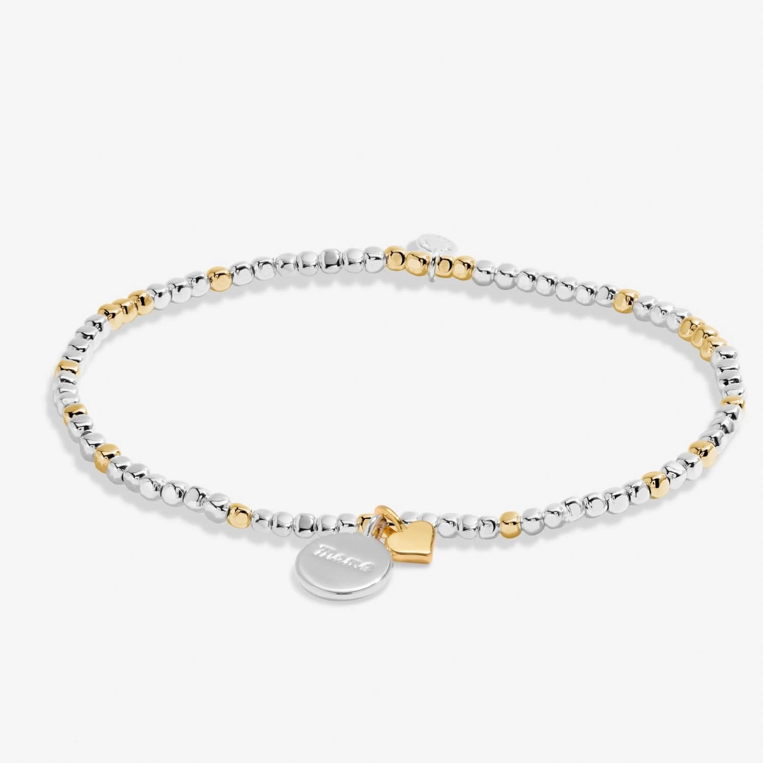 So Loved Mama Silver & Gold Plated Bracelet 8701