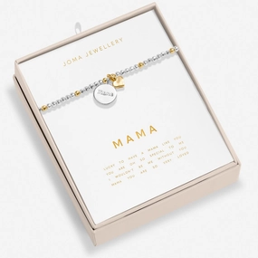 So Loved Mama Silver & Gold Plated Bracelet 8701